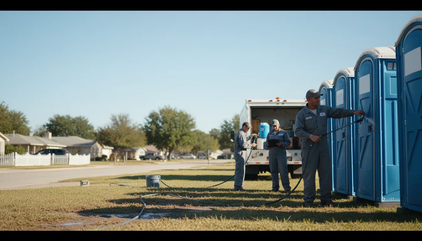 Long-Term Portable Toilet Rental in Trumbull, NE near me
